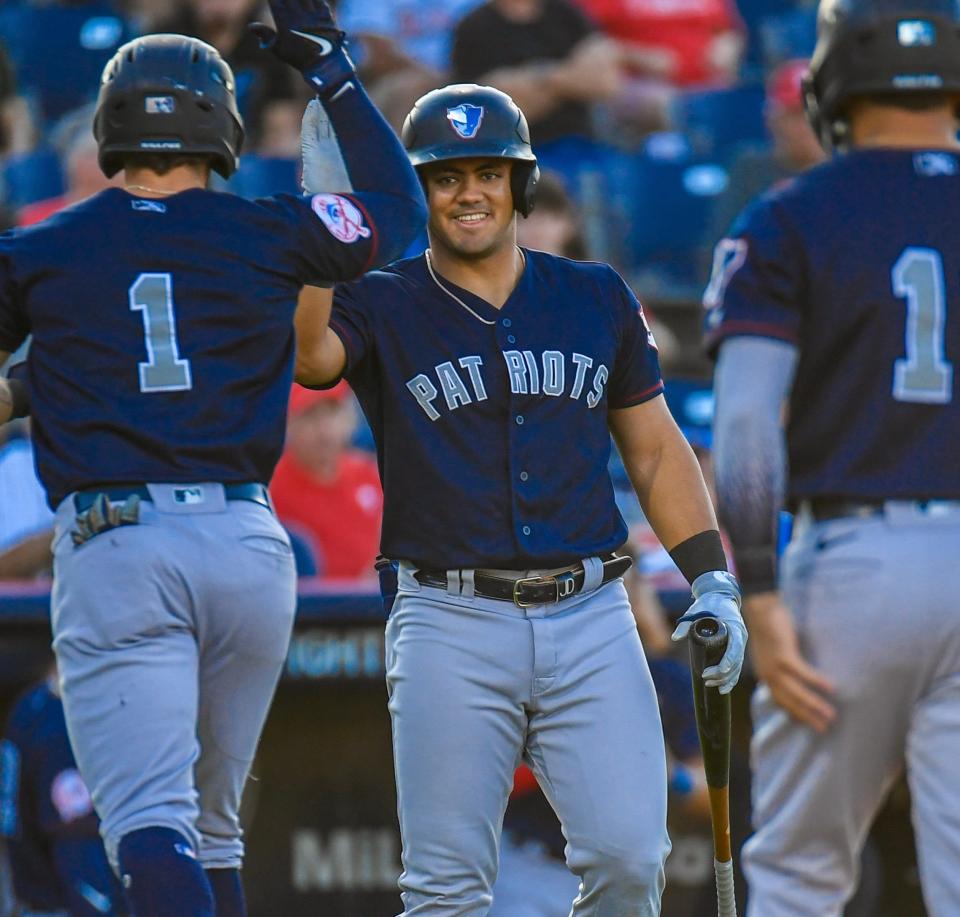 Jasson Dominguez was named Double-A Eastern League Player of the Week for Aug. 14-20.