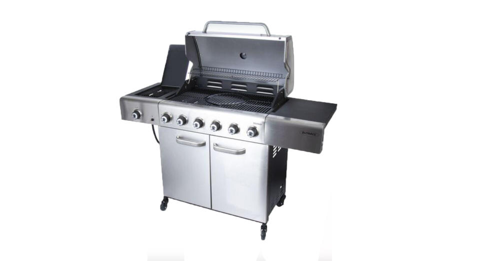 Outback Meteor 6-Burner Hybrid Gas & Charcoal BBQ