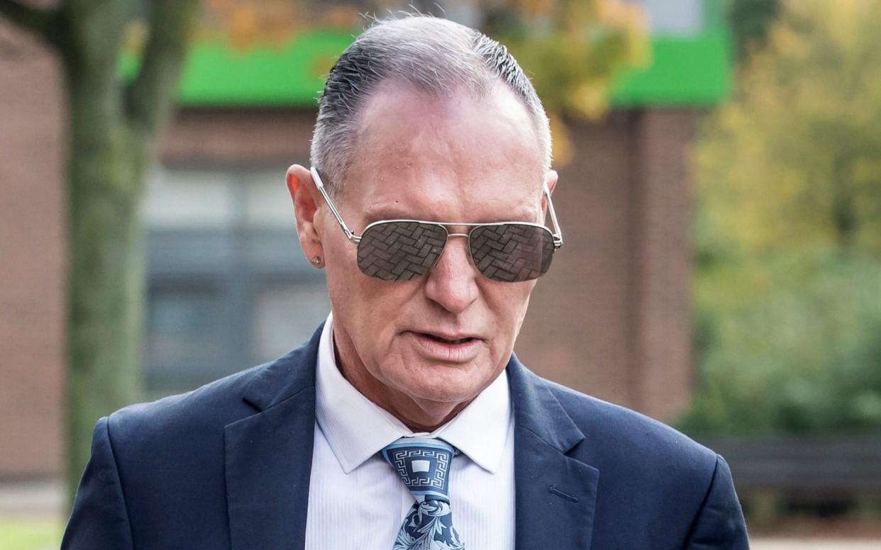 Paul Gascoigne is appearing at Teesside Crown Court - PA