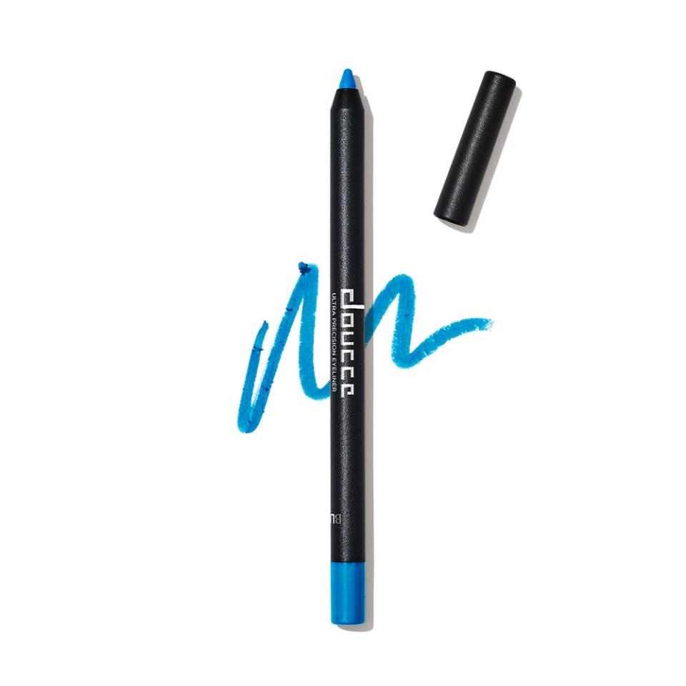 <p>When we challenged Doucce to make a summery eyeliner just for <em>Allure</em> Beauty Box subscribers, they came back with this perfect shade of royal blue. It’s bright and cheery and super pigmented. Sometimes we use it to create graphic winged looks. Other days we blur it out into a pretty haze of sky blue (trace your lash line, then smudge the color with your finger or a small, dense shadow brush).</p> <p><strong>Value:</strong> <a rel="nofollow noopener" href="https://www.allure.com/review/doucce-ultra-precision-eyeliner?mbid=synd_yahoo_rss" target="_blank" data-ylk="slk:Doucce Ultra Precision Eyeliner in Blue;elm:context_link;itc:0" class="link ">Doucce Ultra Precision Eyeliner in Blue</a>, $22</p> <p><strong>—<a rel="nofollow noopener" href="http://beautybox.allure.com/?source=EDT_ALB_JULY_2018_GALLERY_UNBOXING" target="_blank" data-ylk="slk:Subscribe Now;elm:context_link;itc:0" class="link ">Subscribe Now</a>—</strong></p>