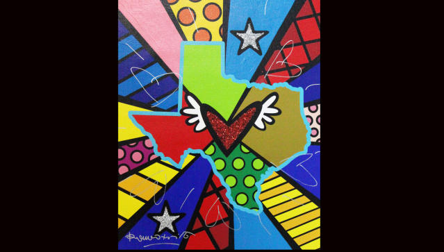 Romero Britto's Art Makes the Perfect Last-Minute Valentine's Day Gift