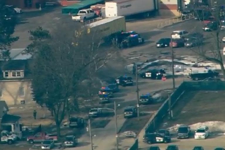 Aurora shooting: police and civilians shot as gunman enters Illinois steel mill