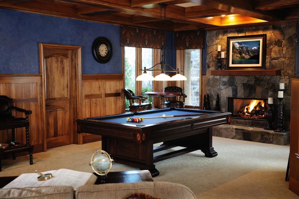 <p>Basements are the perfect spot for pool tables, ping pong tables, poker tables, dart boards, and really any other manner of gaming apparatus.</p>