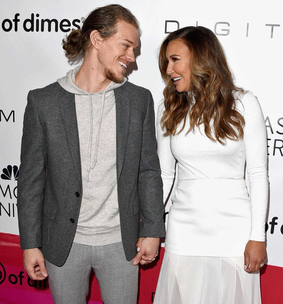 Ryan Dorsey y Naya Rivera