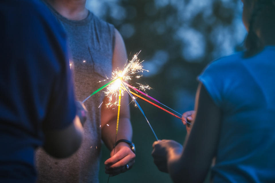 A simple backyard celebration turned dangerous when party-goers brought out fireworks. Photo: Getty Images