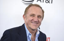 <p>François-Henri Pinault, CEO de Kering desde 2005, está en el cuarto puesto. Este grupo empresarial de marcas de lujo fue creado por su padre en 1963 y actualmente forman parte de él firmas como Gucci, Yves Saint Laurent, Balenciaga o Alexander McQueen. (Foto: Jordan Strauss / Invision / AP). </p>