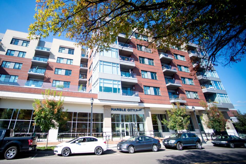 With 101 luxury condos located above, Marble City Market became Knoxville's first food hall when it opened at 333 W. Depot Ave. on Nov. 5. However, the food hall has since lost five of its original 11 vendors, who have cited a combination of dwindling foot traffic, poor communication, lack of marketing and empty promises from management.