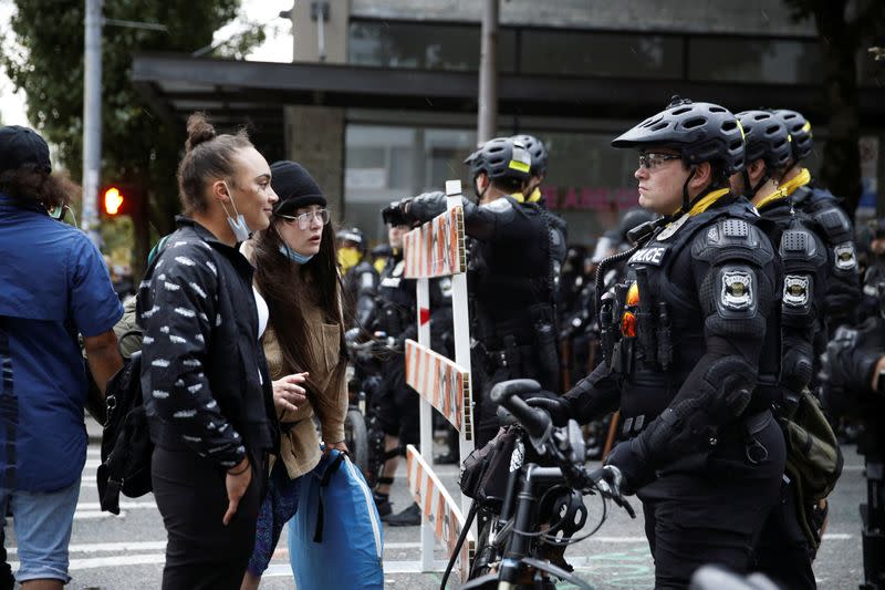 Seattle Police retake the CHOP area in Seattle