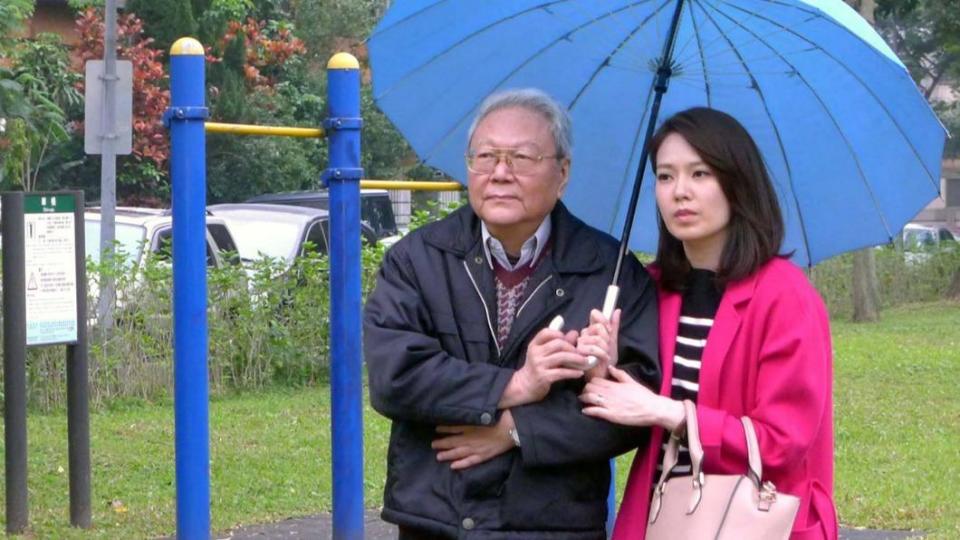 陸廣浩（左）、Melody在《我家是戰國》飾演父女。（圖／翻攝自《我家是戰國》臉書）