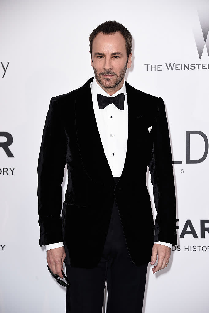 Tom Ford attends a Cinema Against AIDS benefit in May 2015. (Photo: Getty Images)