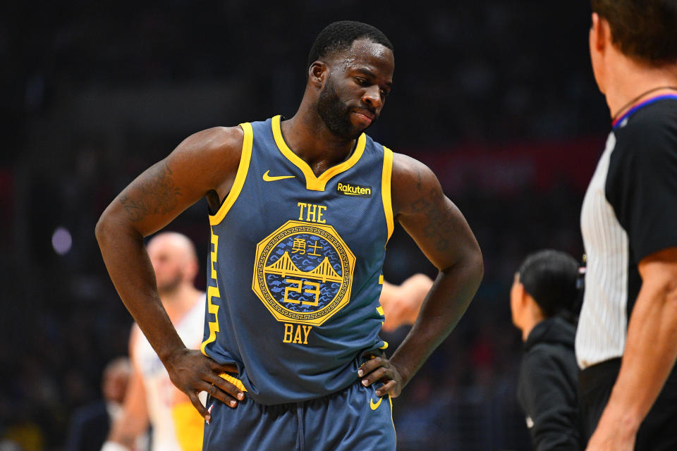 Draymond Green’s status for Week 6 isn’t certain by any means. (Photo by Brian Rothmuller/Icon Sportswire via Getty Images)