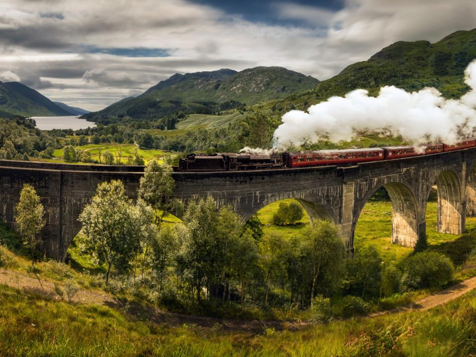 Jacobite steam train