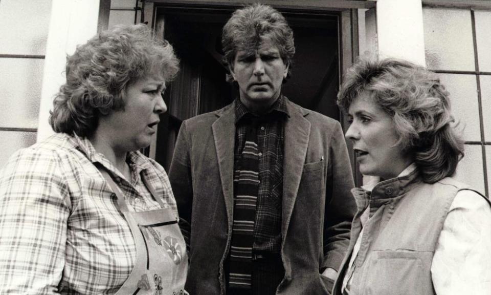 Stephen Moore in the 1986 film Clockwise.