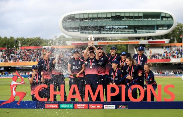 England won the 2017 Women's World Cup.