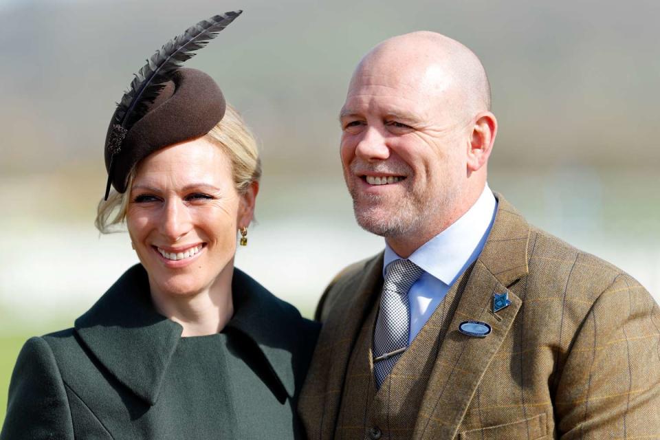 <p>Max Mumby/Indigo/Getty</p> Zara Tindall and Mike Tindall at the Cheltenham Festival at Cheltenham Racecourse on March 15, 2024