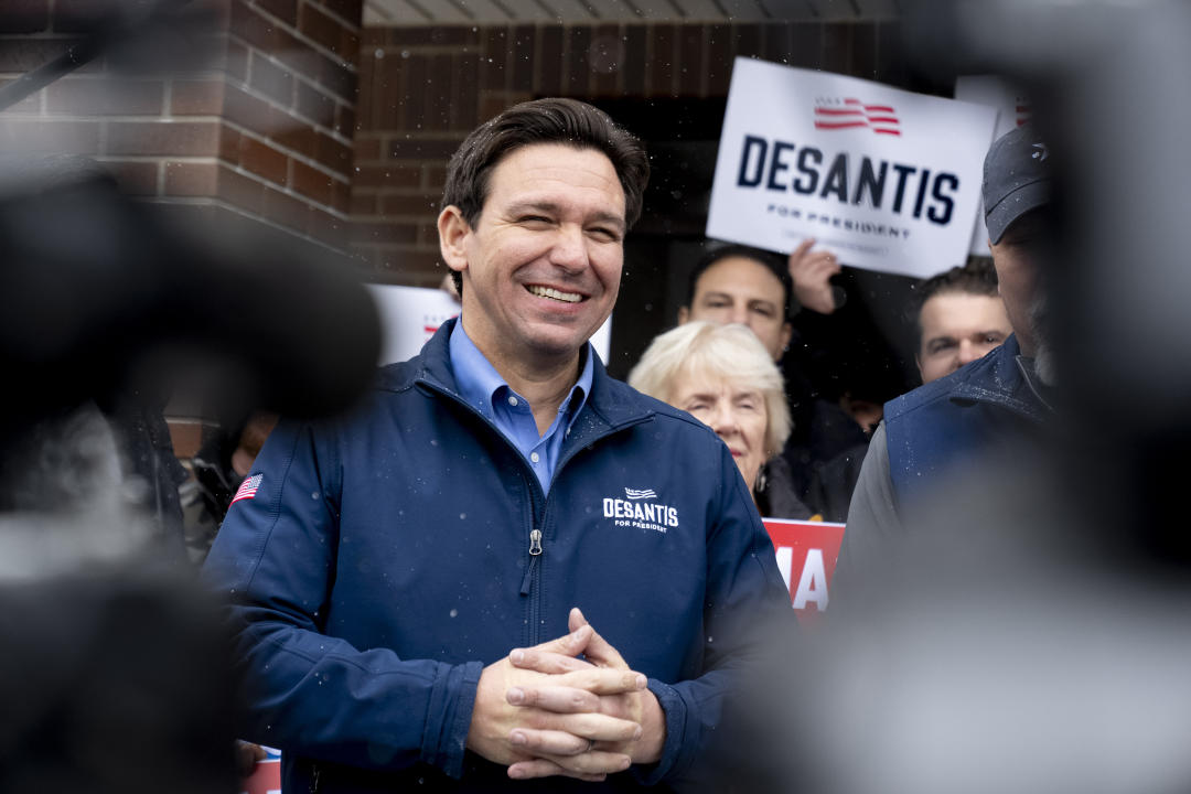 Ron DeSantis in Iowa