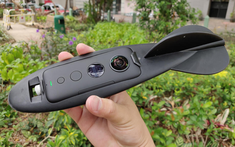 Insta360 did a pretty impressive job with its portable 4K VR camera, the One,