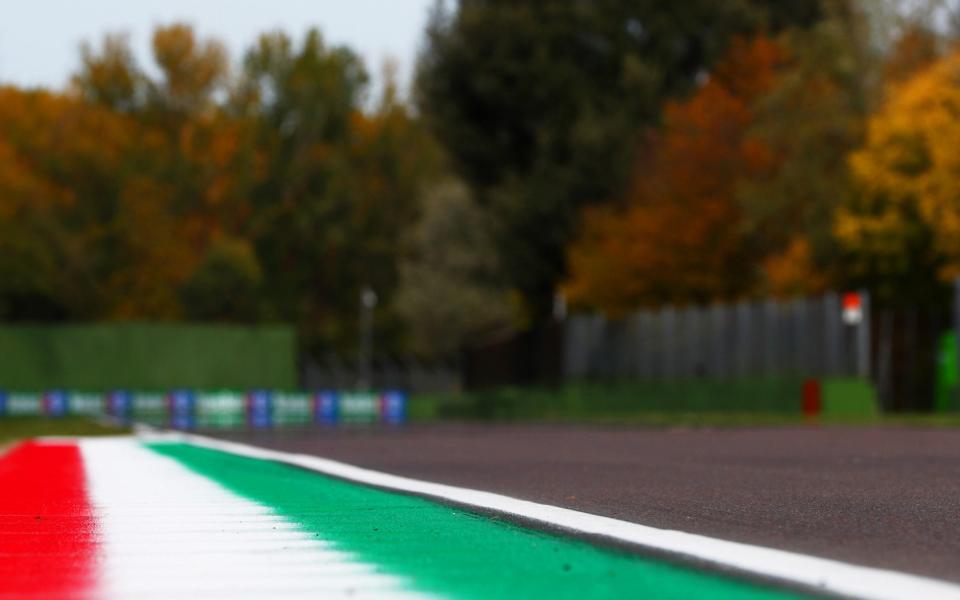 A general view of the track during previews ahead of the F1 Grand Prix of Emilia Romagna at Autodromo Enzo e Dino Ferrari on October 29, 2020 in Imola, Italy - Dan Istitene - Formula 1 