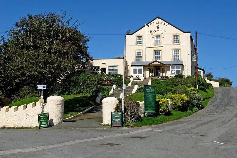 Bull Bay Hotel, pictured in 2010, had an element of 'old-fashioned glamour and romance'