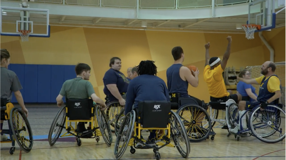 ‘The Art of Adaptation’ is a short documentary about a previously anti-sports person with cerebral palsy who confronts his body image issues when he challenges himself to participate in wheelchair basketball and tennis. The film was directed by Kieran Michael, a University of Michigan student.