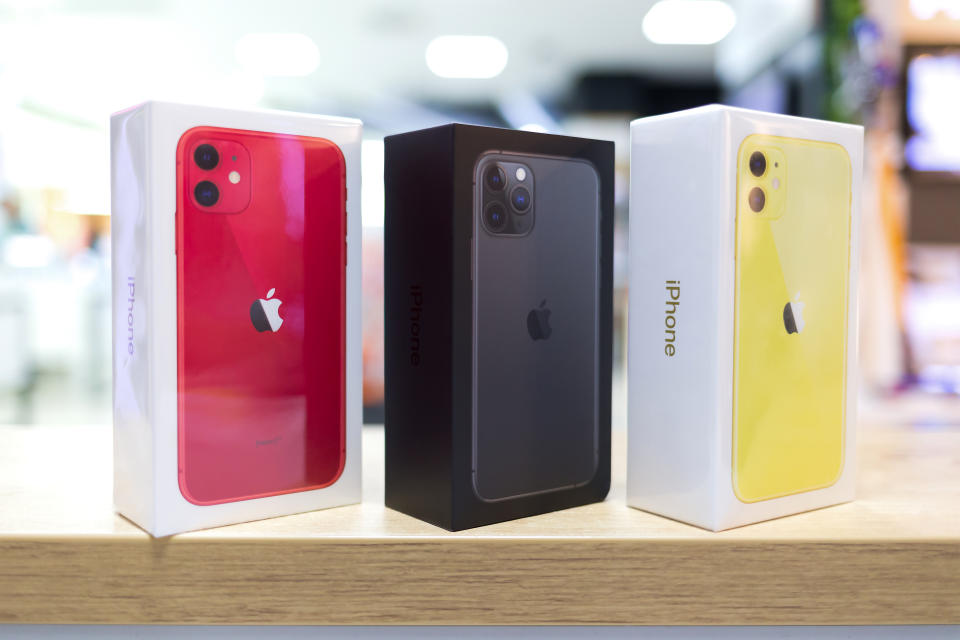 Ahora puedes conseguir un iPhone 11 por 300 dólares, solo durante el Cyber Monday en Verizon.com. Foto: Getty Image. 