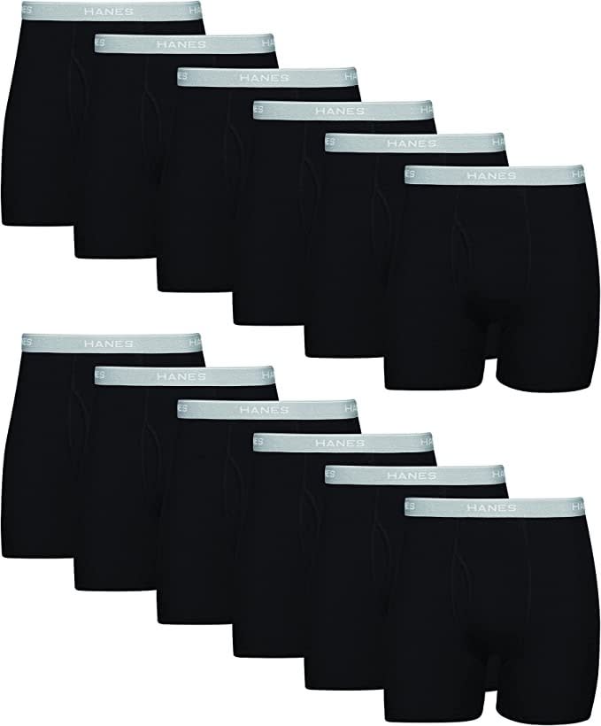 Hanes Men's Underwear Boxer Briefs