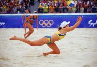 <p>While there are no options beyond the bikini, if <a href="https://www.bustle.com/articles/171814-what-is-the-2016-olympic-beach-volleyball-dress-code-heres-how-the-rules-have-changed" rel="nofollow noopener" target="_blank" data-ylk="slk:beach volleyball;elm:context_link;itc:0;sec:content-canvas" class="link ">beach volleyball </a>players choose to wear one, the sides of the bottom can't be any wider than 7 centimeters. </p>