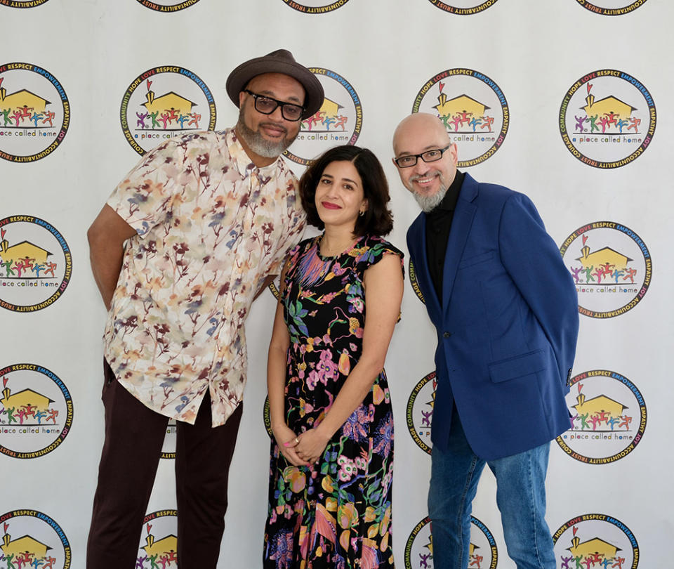 Disney showrunners, Bruce W. Smith Disney’s The Proud Family Louder and Prouder and Steve Loter Disney’s Marvel’s Moon Girl and Devil Dinosaur stepped out to support fellow showrunner and honoree, Natasha Kline, creator and executive producer of Disney’s upcoming Primos.