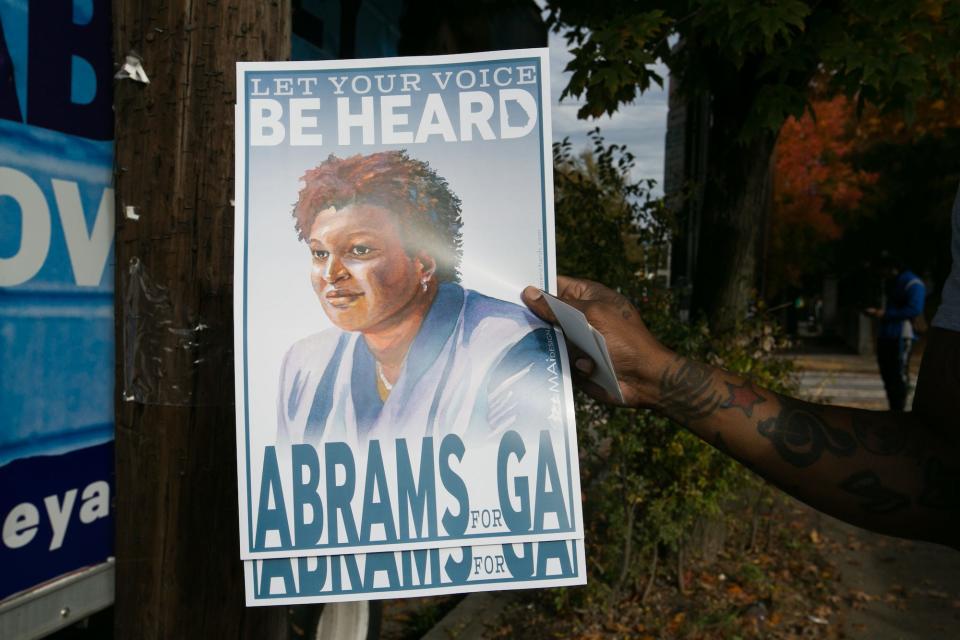 Stacey Abrams let your voice be heard