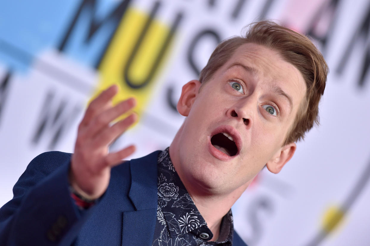 Macaulay Culkin in 2018 &mdash; when he was still in his 30s and maybe didn't make you feel <i>quite</i> so old. (Photo: Axelle/Bauer-Griffin via Getty Images)