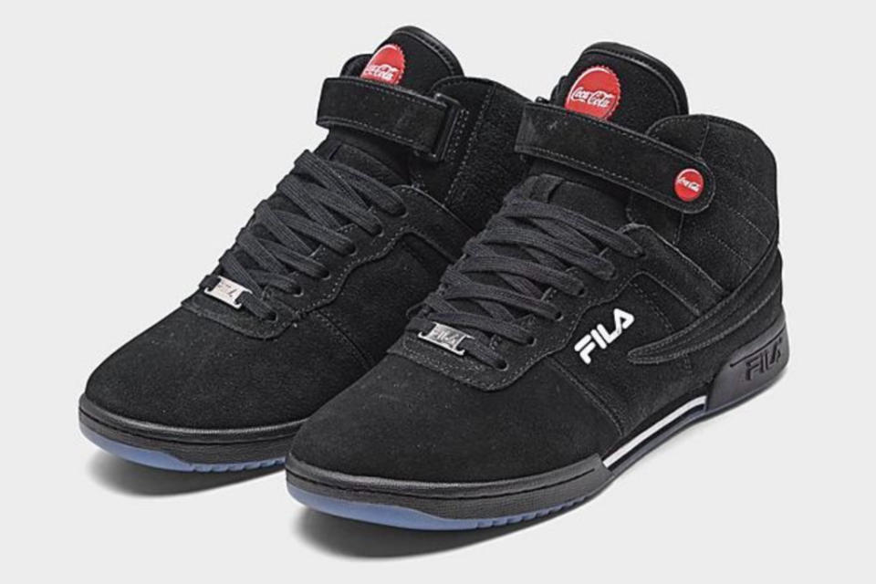 Fila, Coca-Cola, F-13 Shoes, Black Sneakers