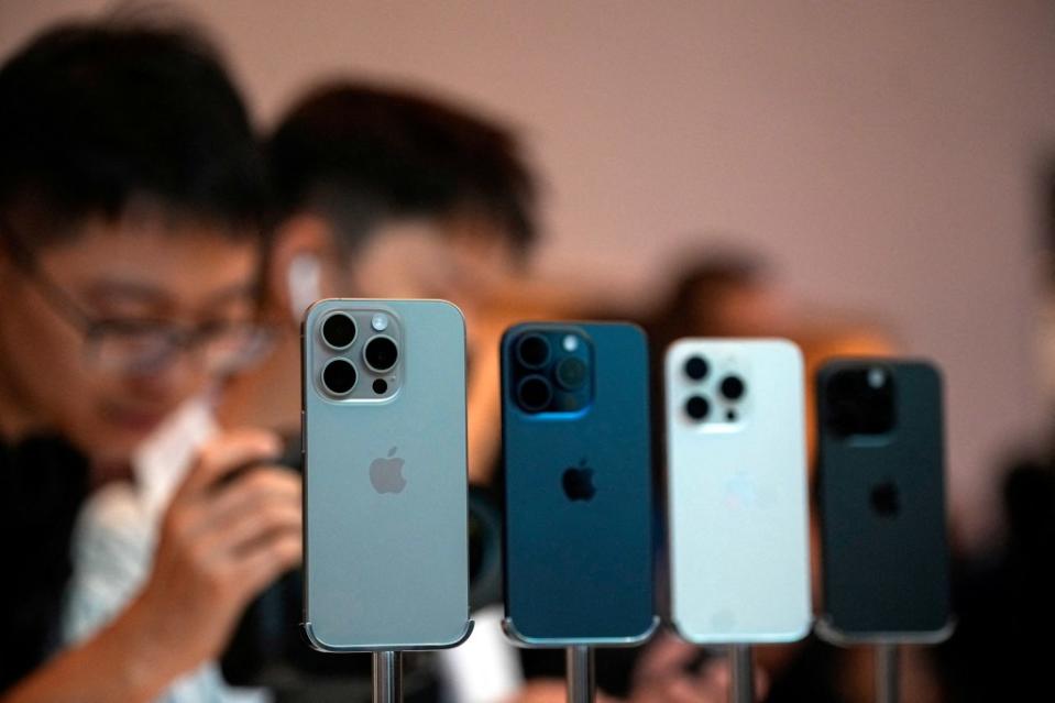 Sales of Apple’s iPhone in China fell by nearly 20% in the most recent quarter, according to a report. REUTERS