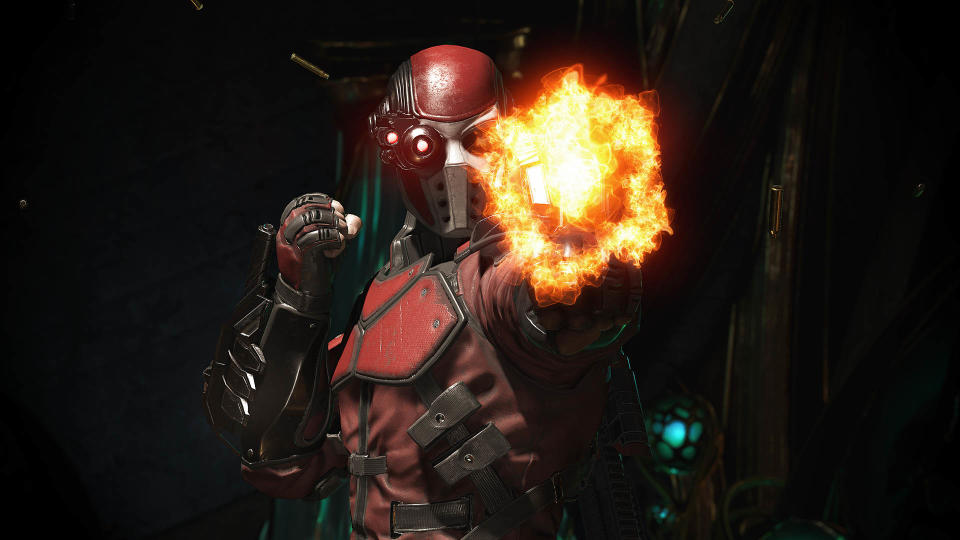 <p>The gun-toting assassin is a playable character in Injustice 2, having made a cameo appearance in Injustice: Gods Among Us. </p>