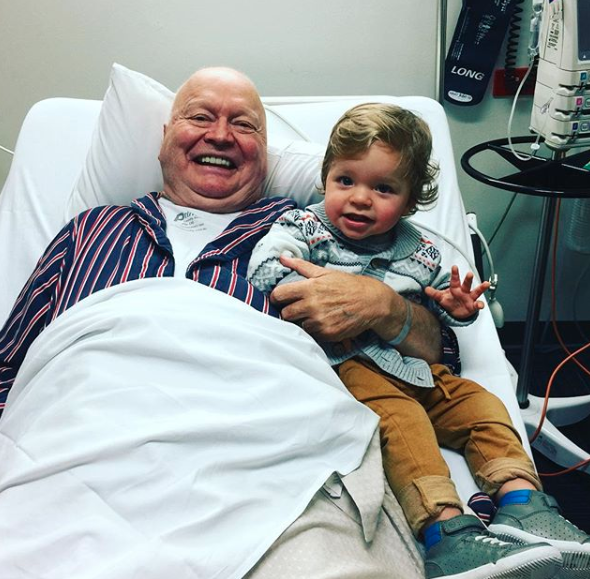 The TV veteran always put on a brave face during health complications back in 2017. Photo: Instagram/pattinewtonofficial
