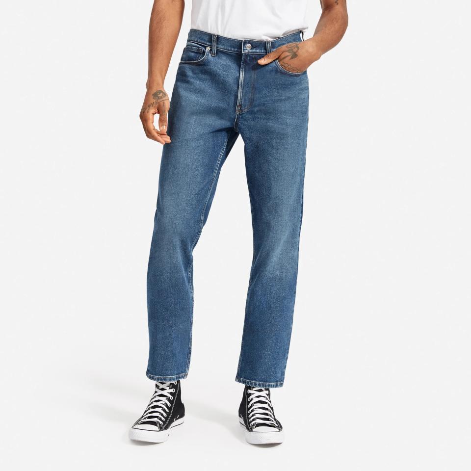 Everlane Relaxed 4-Way Stretch Organic Jean