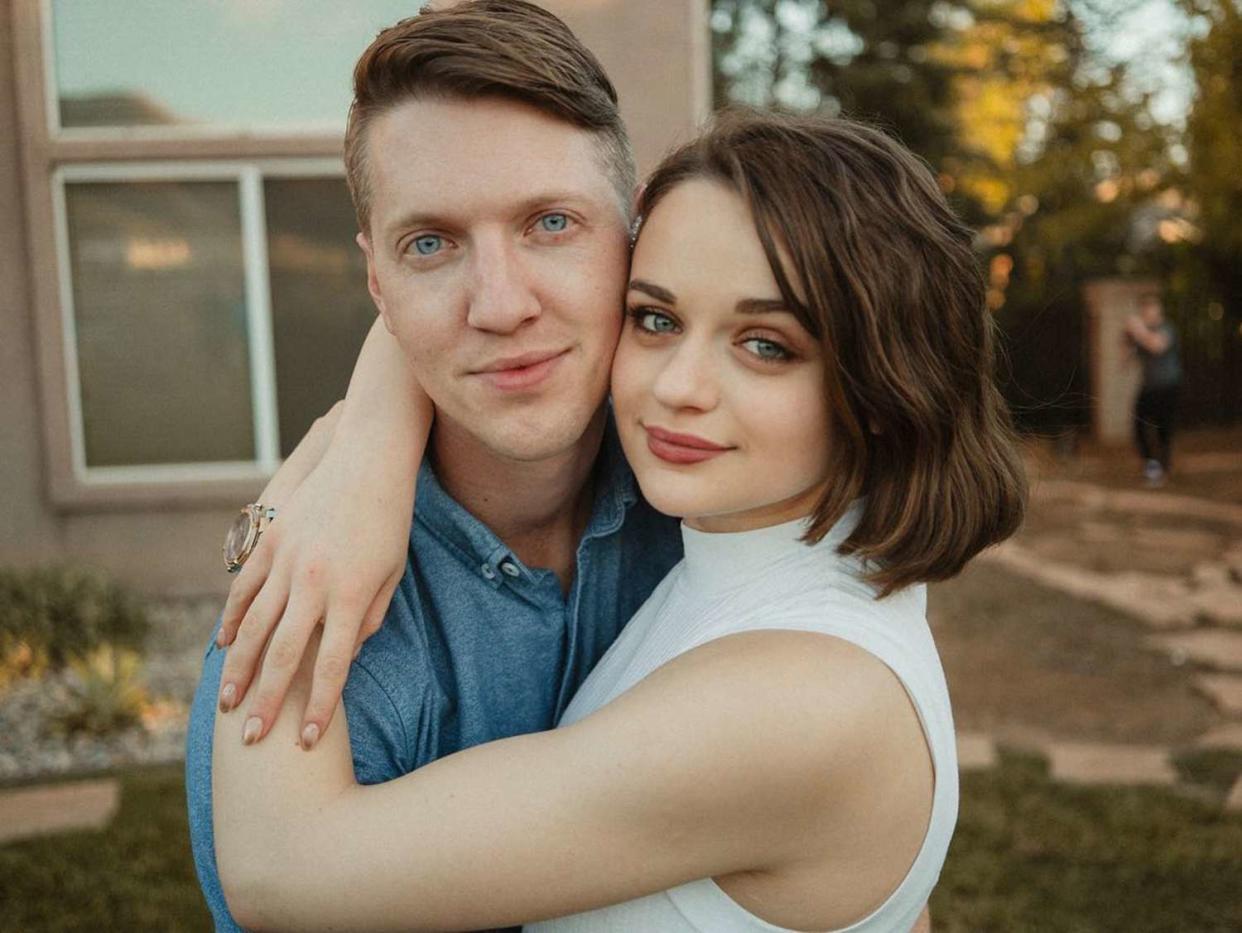 Joey King and Steven Piet