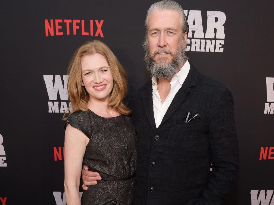 Mireille Enos and Alan Ruck