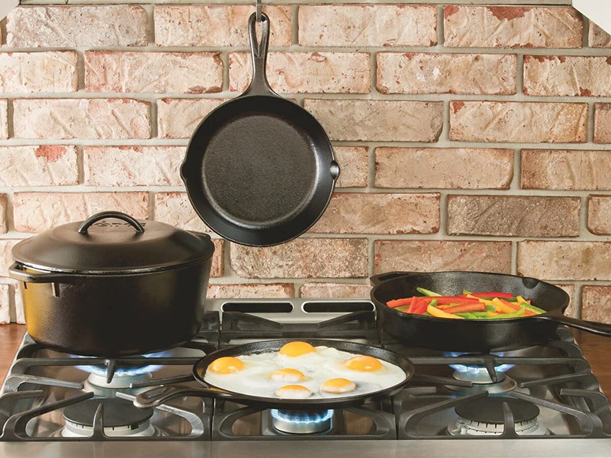 Lodge Pre-Seasoned Cast Iron Reversible Grill/Griddle