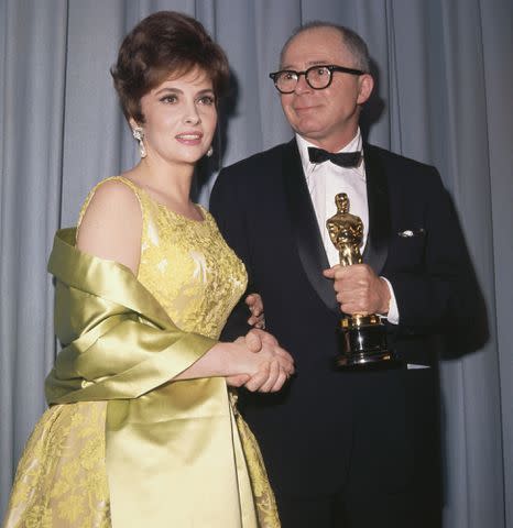 Getty Gina Lollobrigada and Billy Wilder