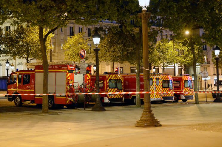 Les pompiers en masse