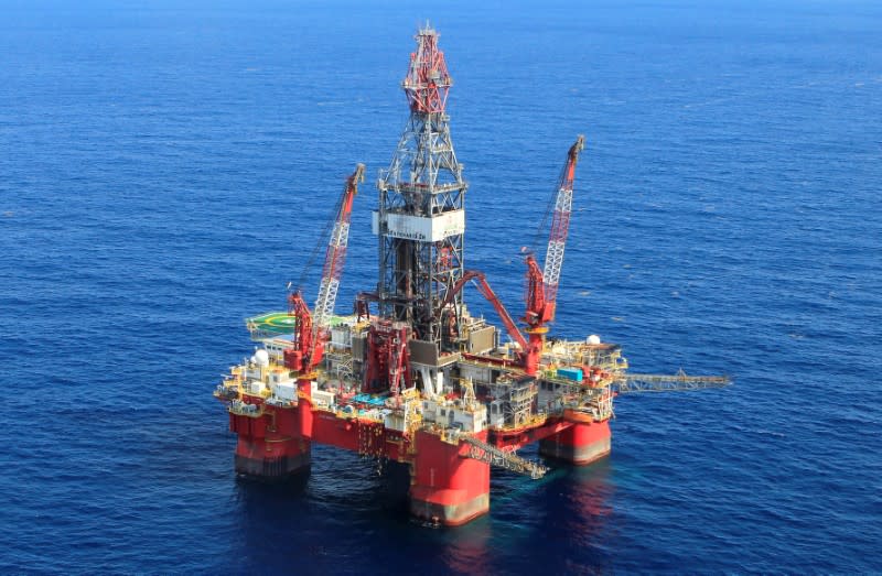 FILE PHOTO: A general view of the Centenario deep-water oil platform in the Gulf of Mexico off the coast of Veracruz