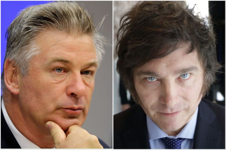 Alec Baldwin hizo un insólito posteo sobre Javier Milei, a quien comparó con un asesino serial