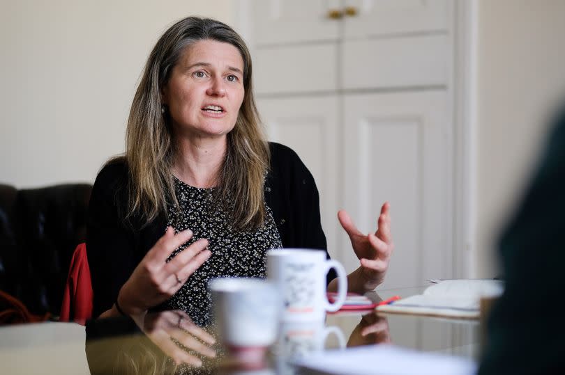 Labour's prospective parliamentary candidate for the Truro and Falmouth constituency, Jayne Kirkham, pictured at her office in Truro