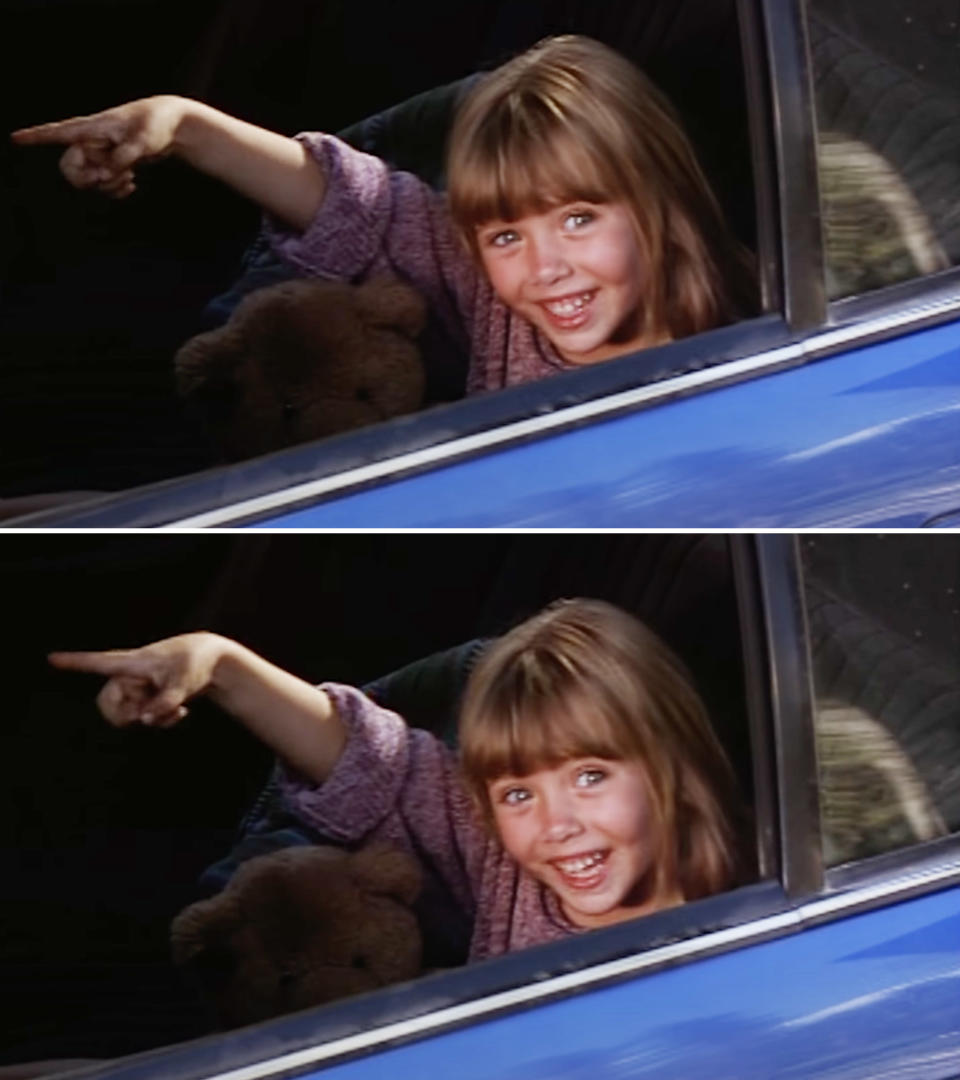 Elizabeth Olsen as the Girl in Car