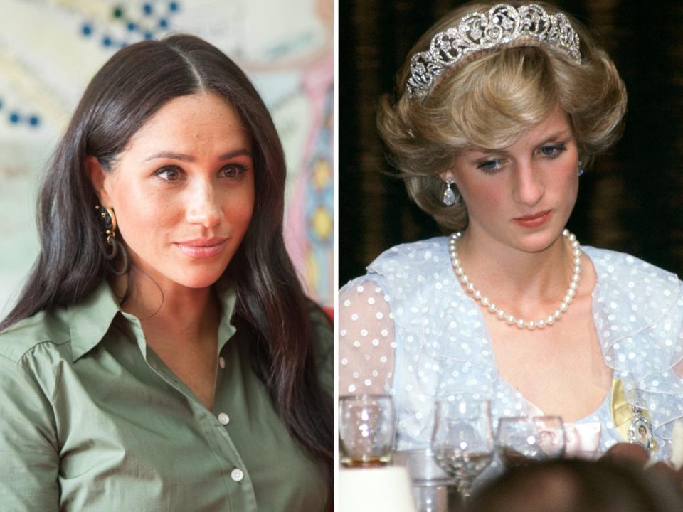 meghan markle princess diana