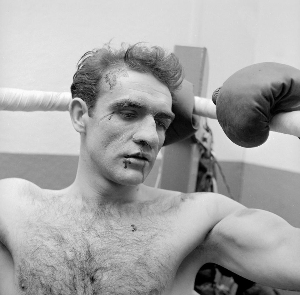 Sean Connery seen here in the BBC 1957 production of Requiem for a Heavy Weight March 1957 (Photo by WATFORD/Mirrorpix/Mirrorpix via Getty Images)