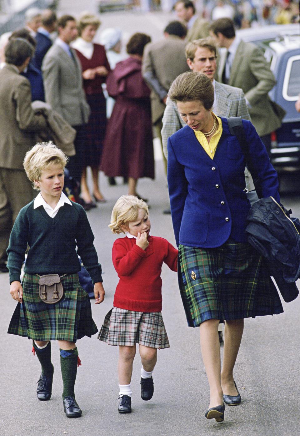 Princess Anne's Children, Peter & Zara Phillips