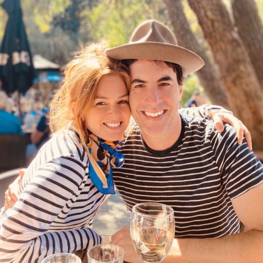 Borat said “My wife,” but not anymore. Instagram/ Isla Fisher