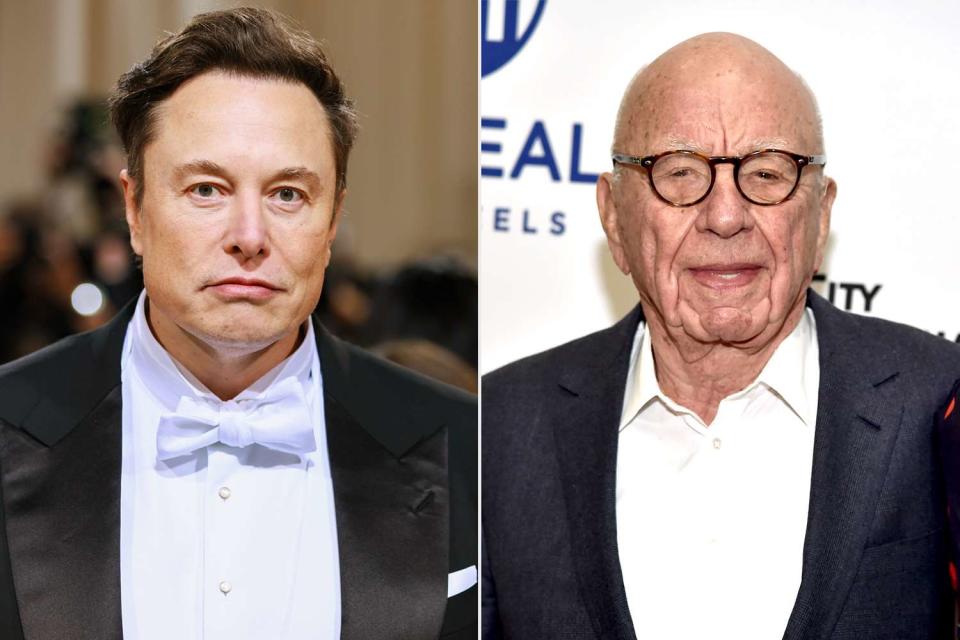 <p>Theo Wargo/WireImage; Steven Ferdman/Getty Images</p> Elon Musk and Rupert Murdoch were initially set to be honored with a leadership award named after late Supreme Court Justice Ruth Bader Ginsburg