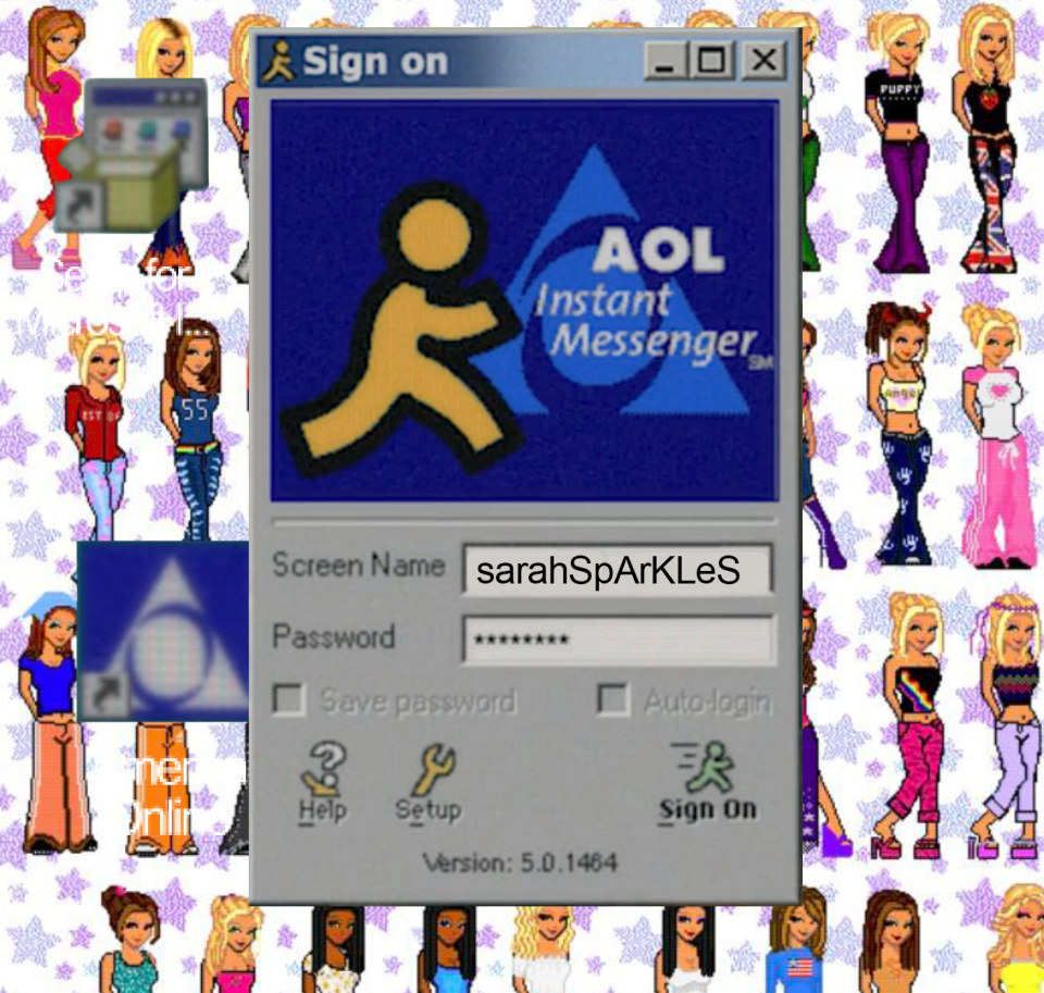 Screenshot of AIM